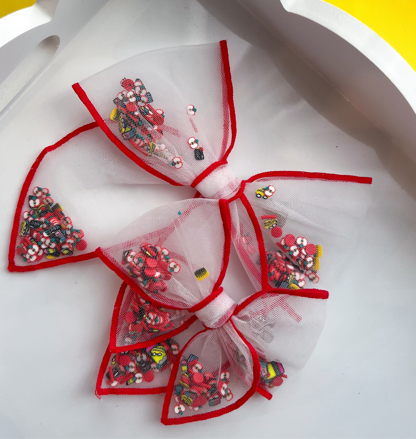 First Day Back To School Shaker Bow