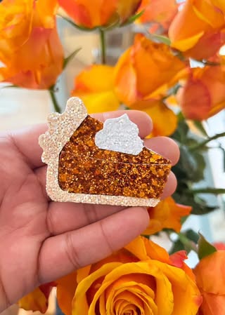 Pie Hair Clip