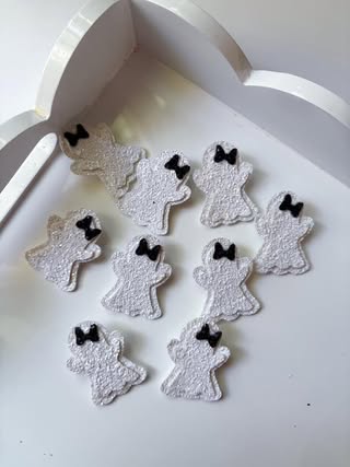 Ghost With Black Bow