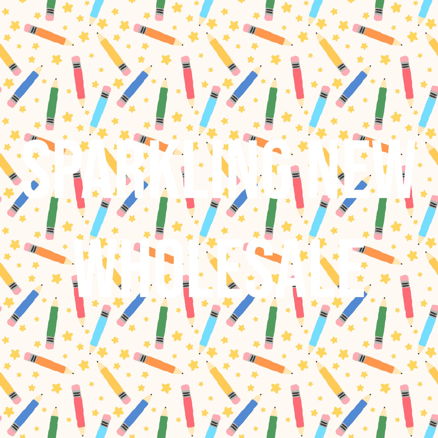 Crayons & Stars Bow