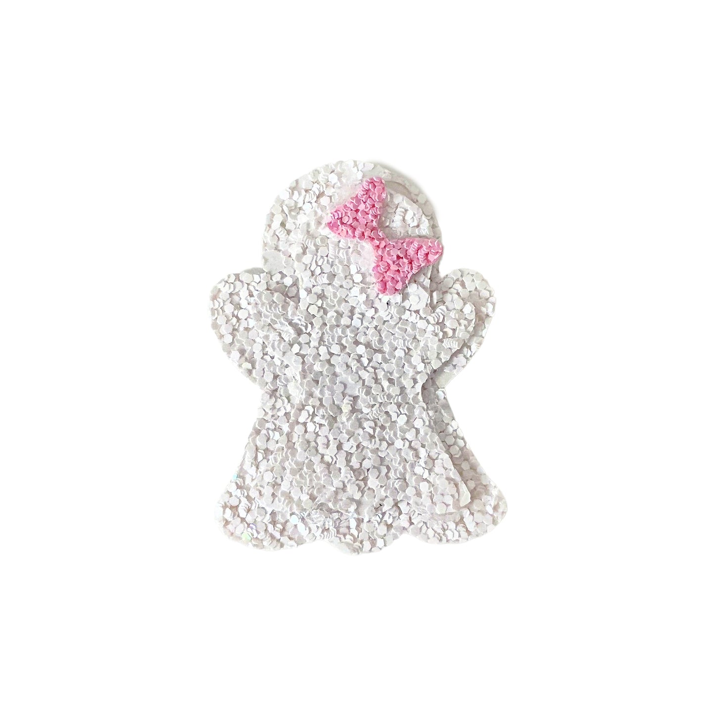 Ghost With A Bow Hair Bow