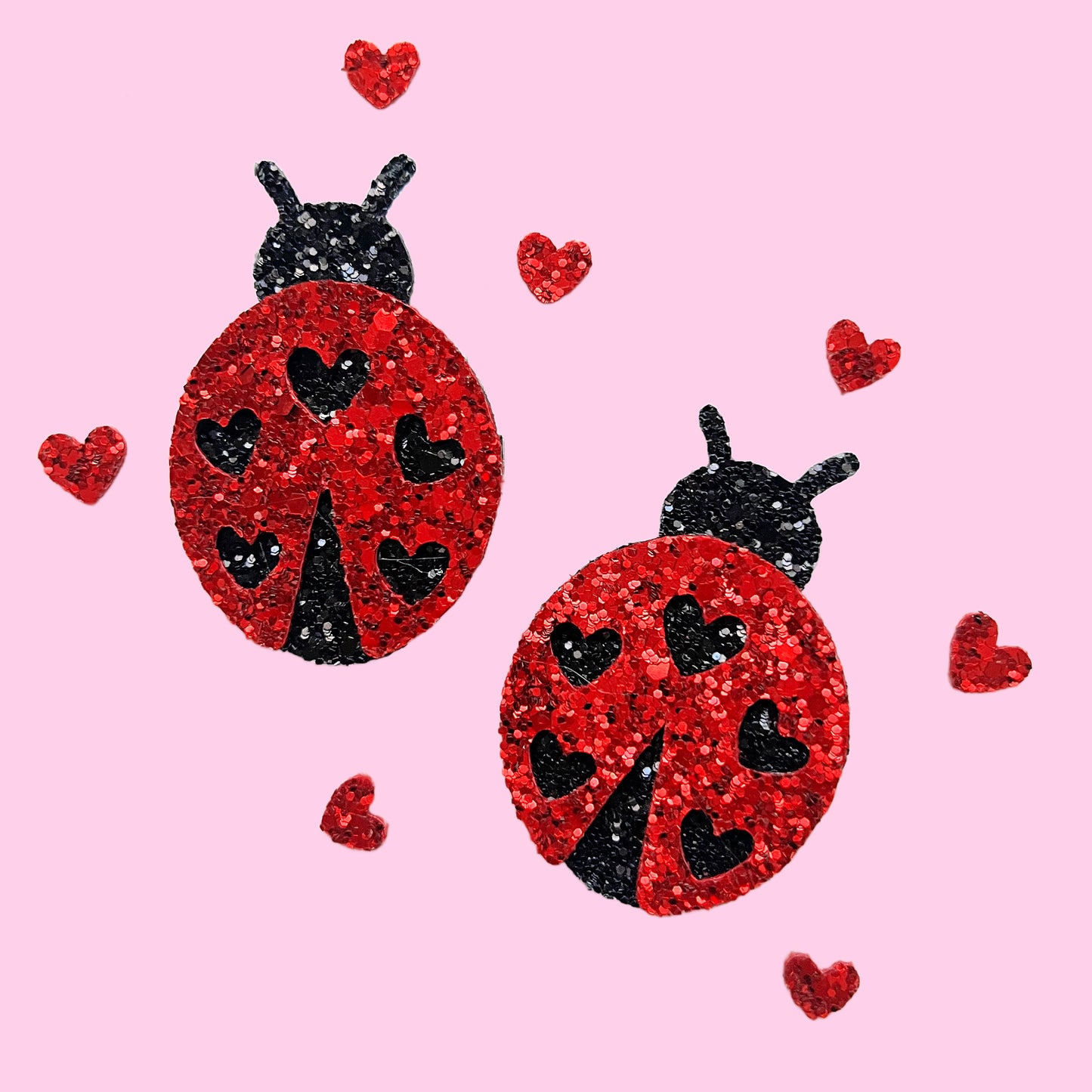 Love Bug Hair Bow