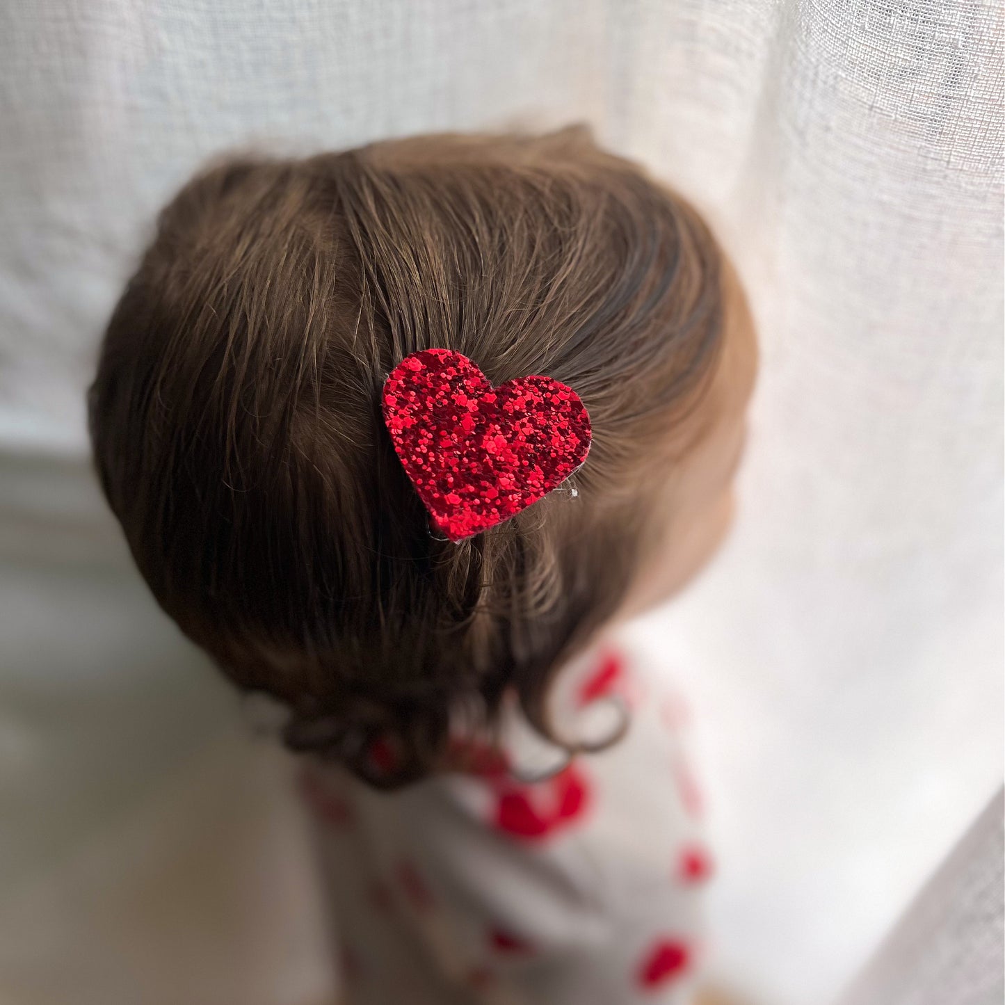 Red Heart Bow