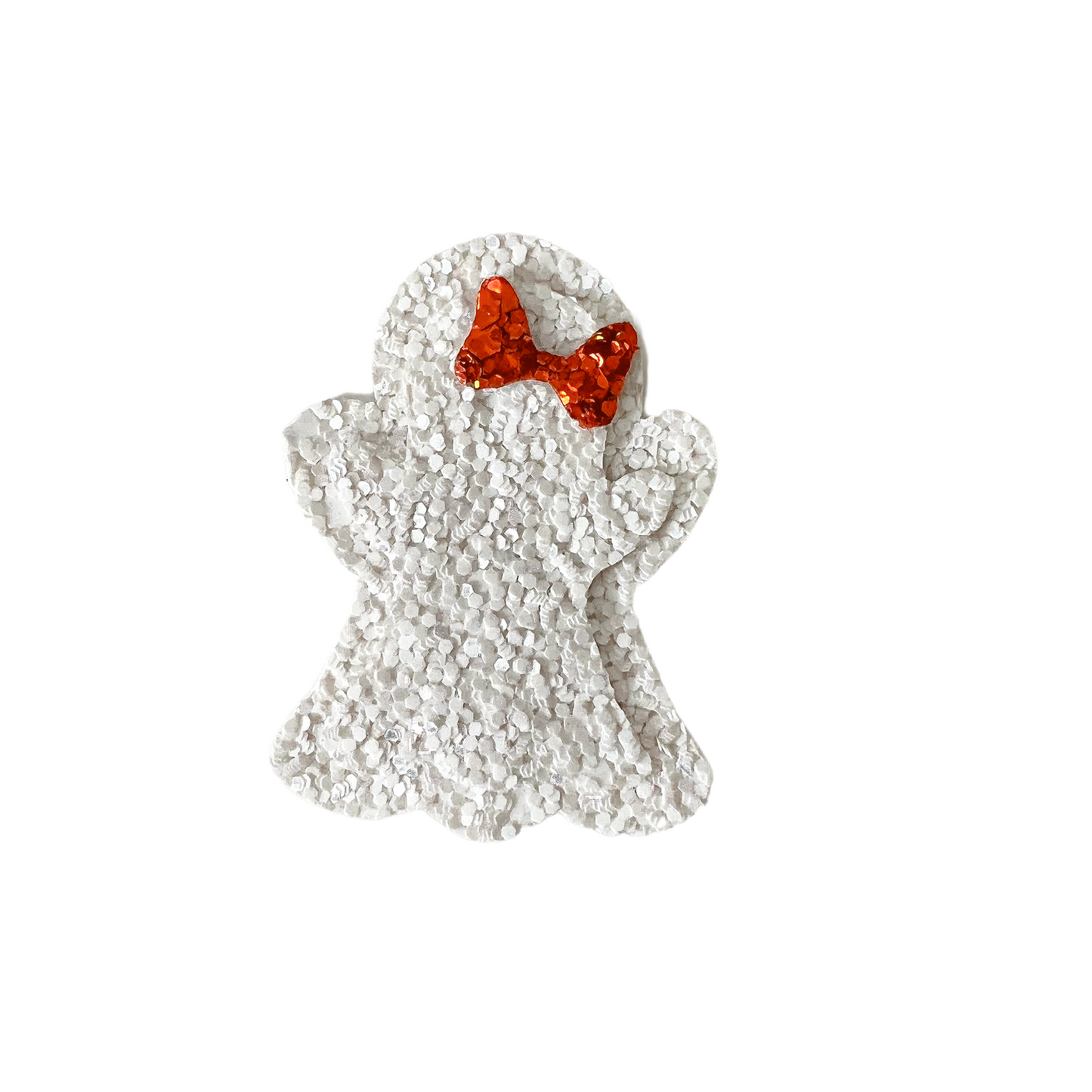 Ghost With A Bow Hair Bow