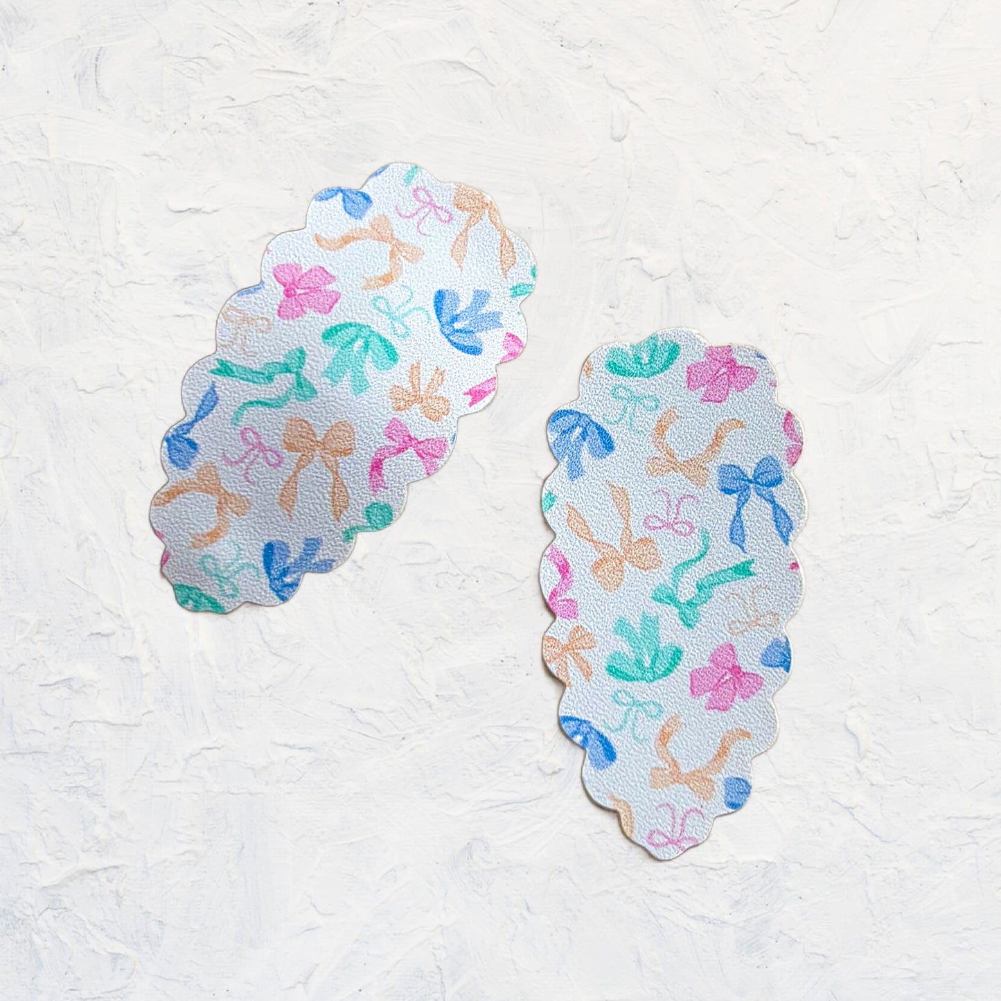 Pastel Bows Snap Clip