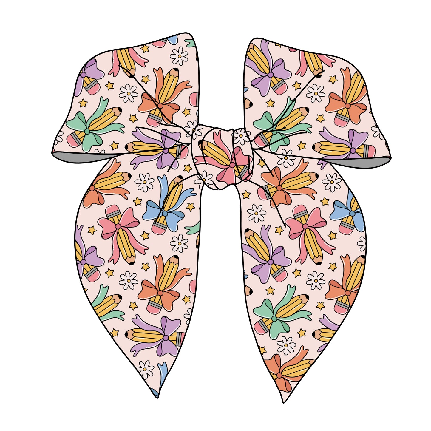 Cutesy Pencil Bow