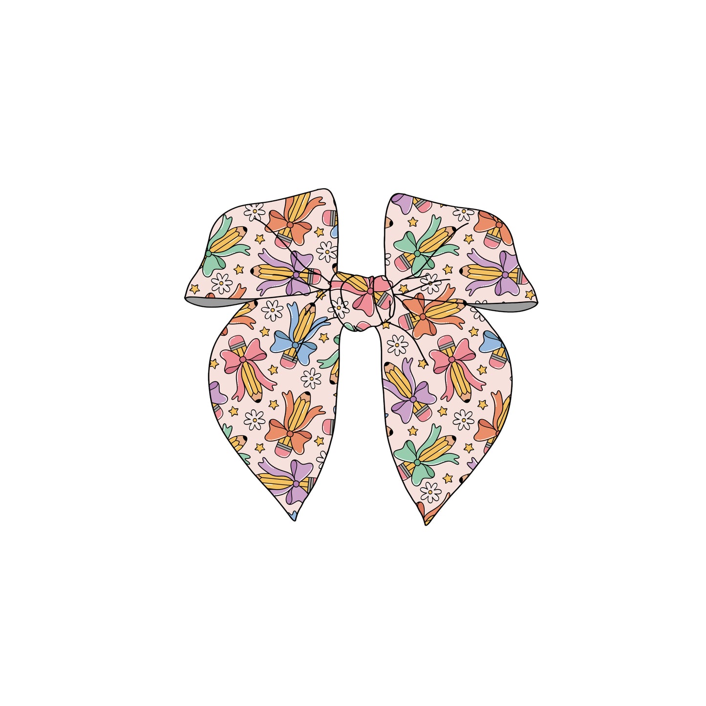 Cutesy Pencil Bow