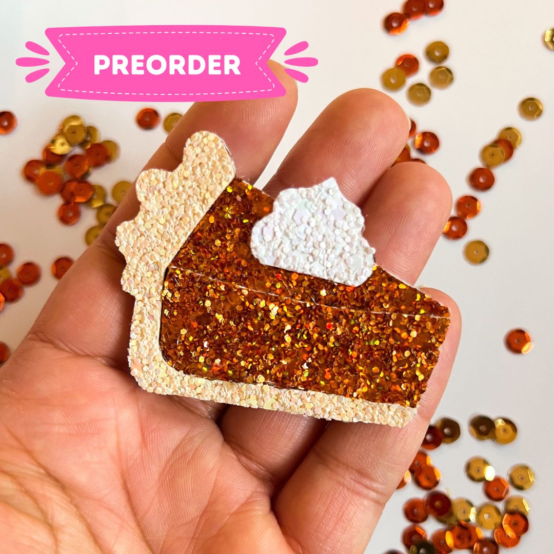 PREORDER Pie Hair Bow