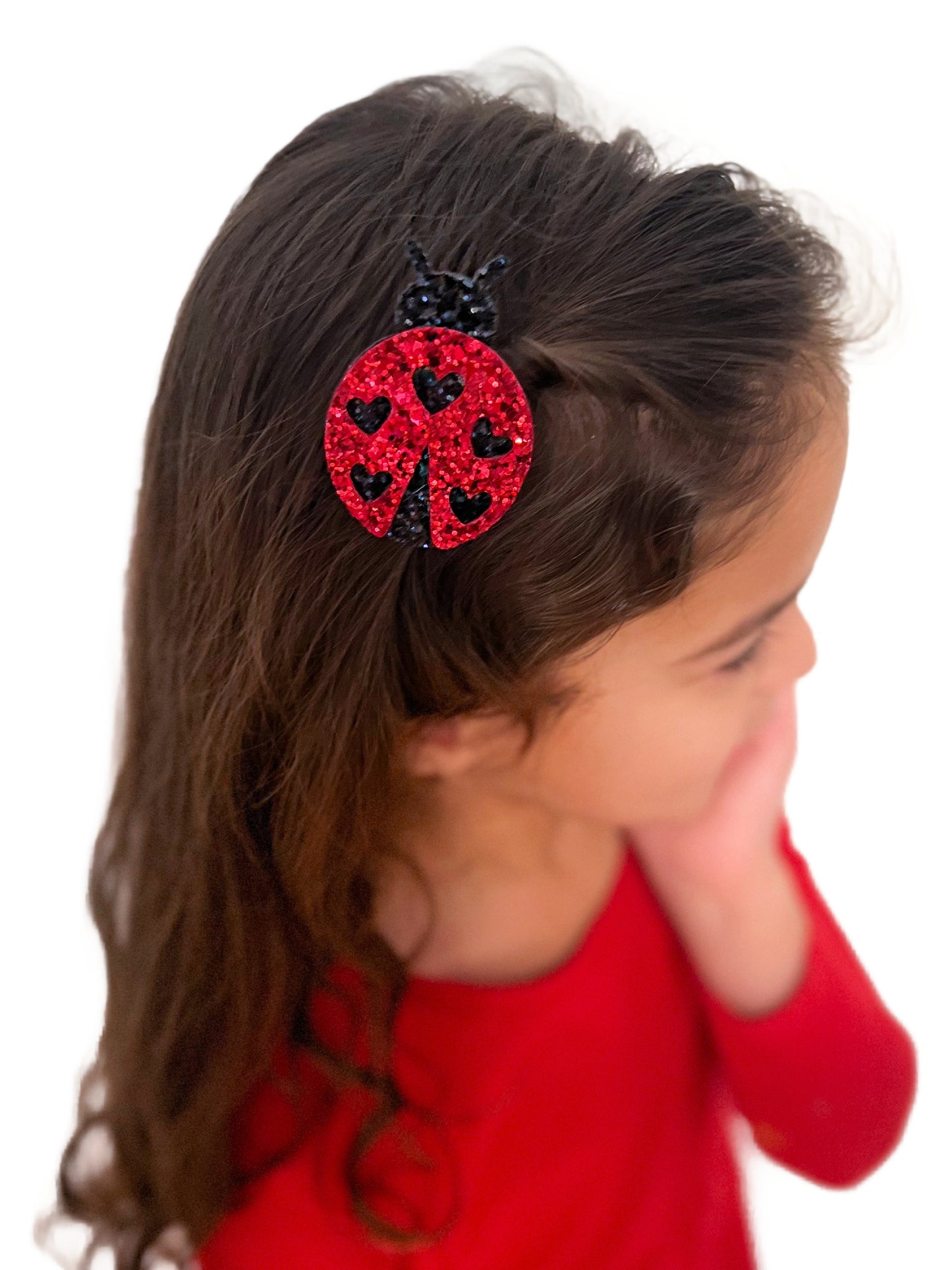Love Bug Hair Bow