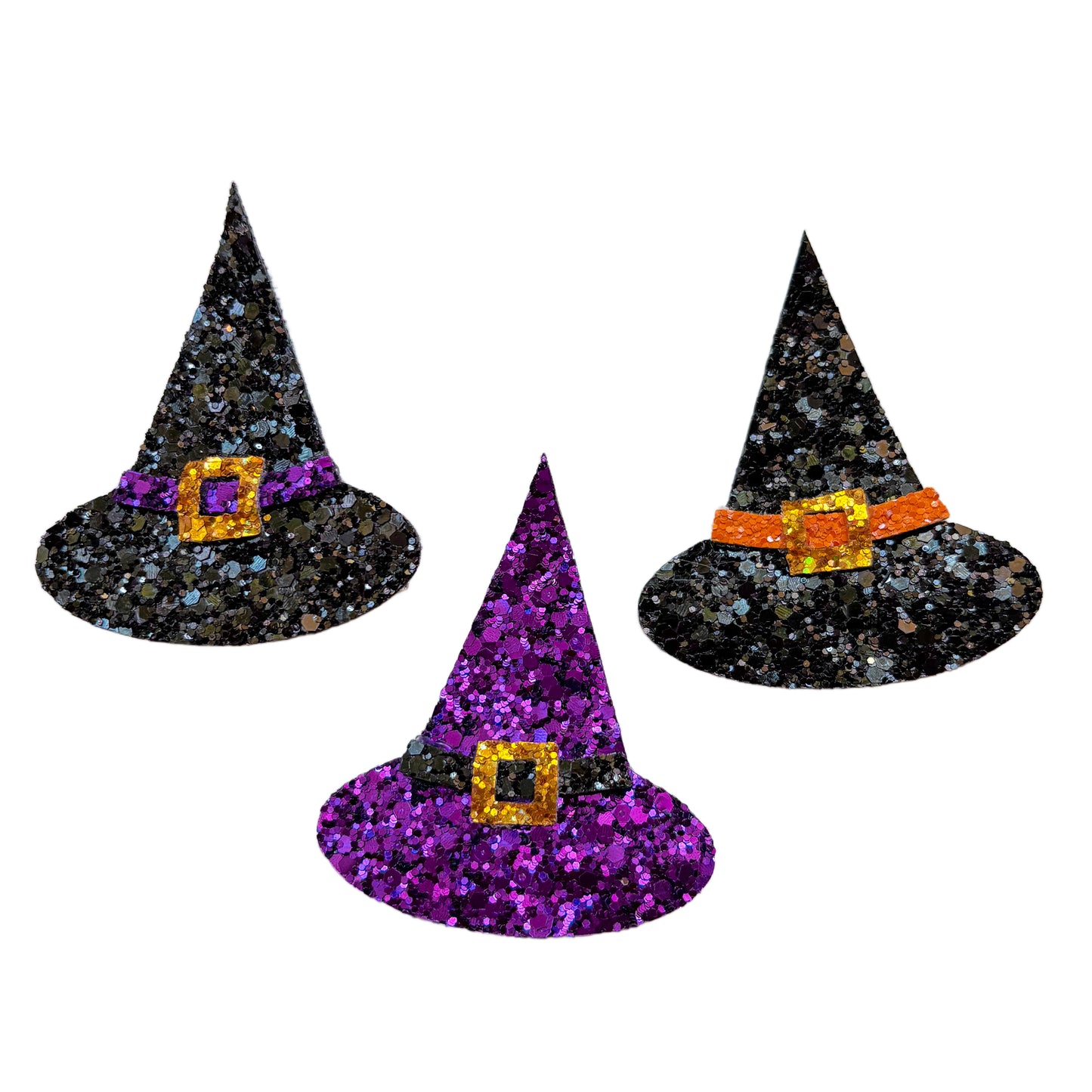 Glitter Witch Hat Bow