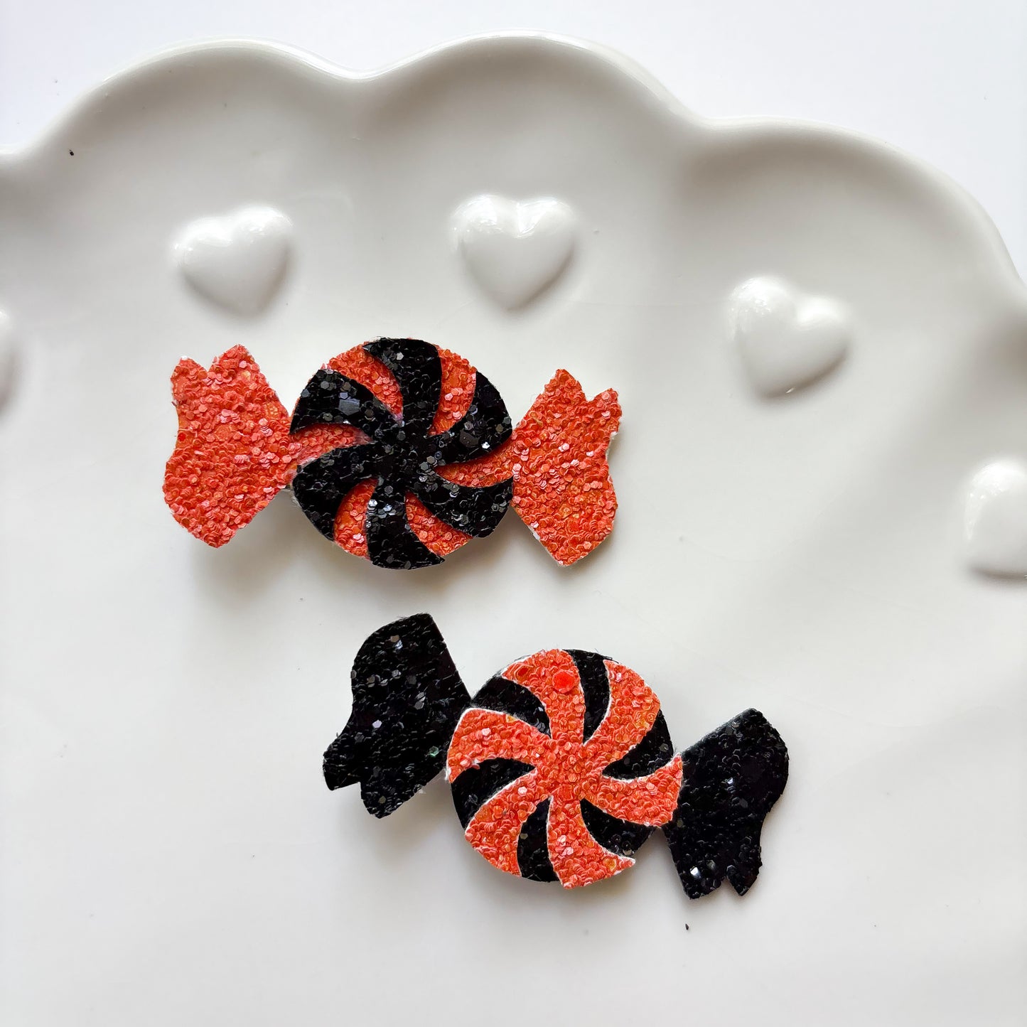 Halloween Candy Hair Bow
