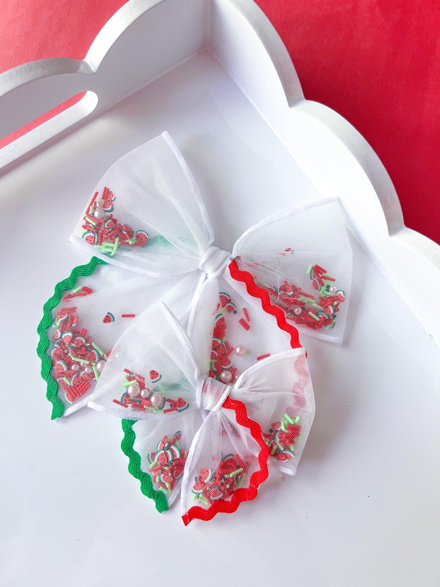 Watermelon Shaker Bow