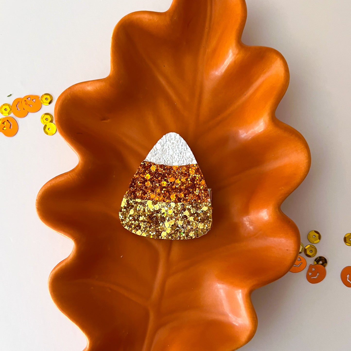 Candy Corn Bow