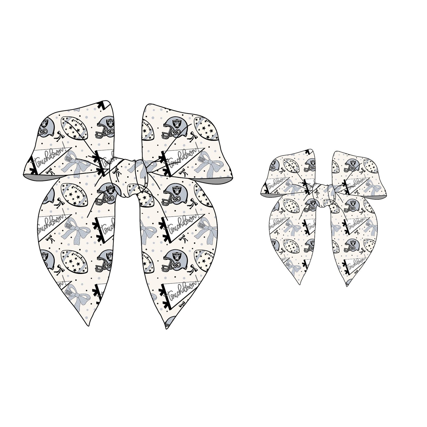 Raiders Bow - 2 Sizes