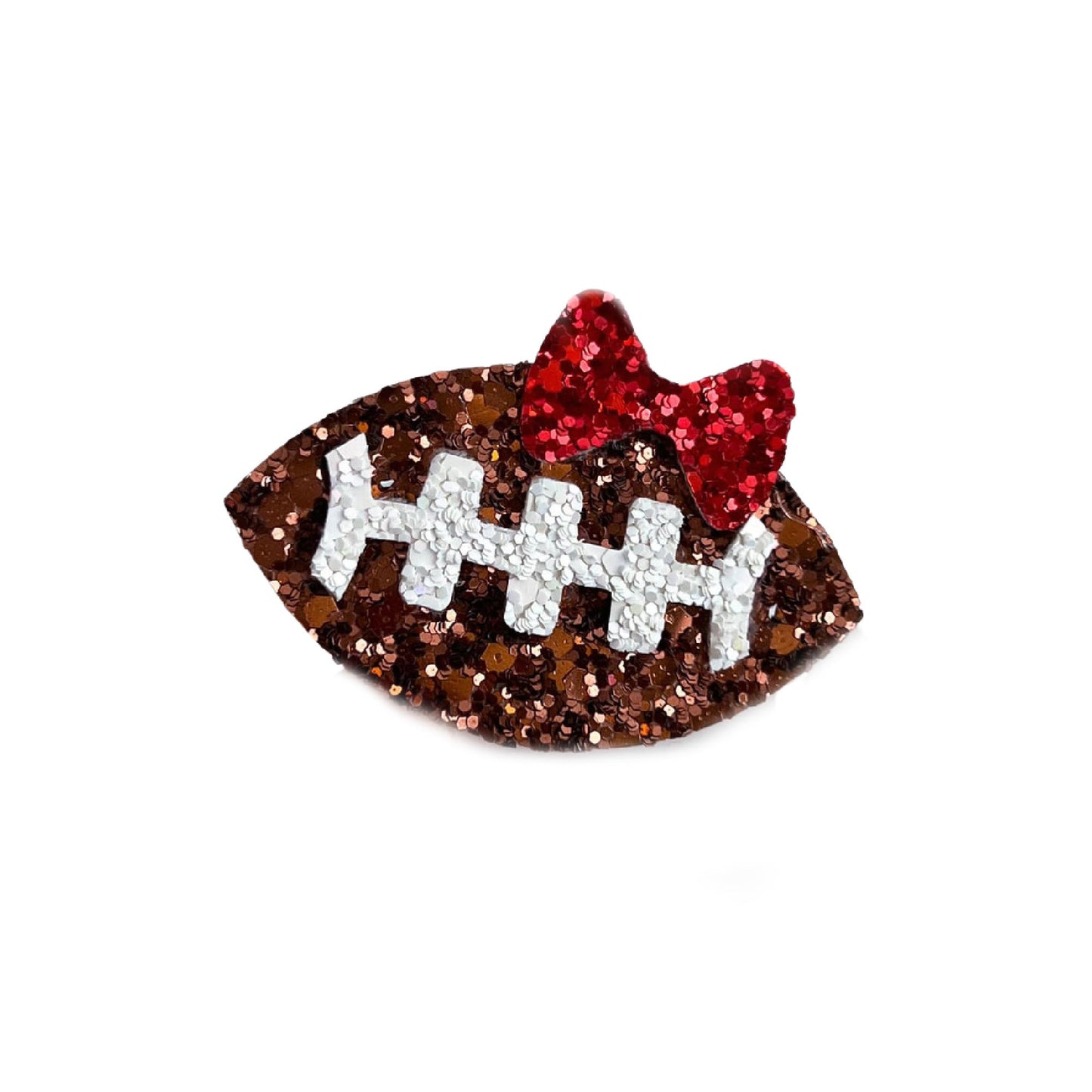 Football Shape Hair Clip
