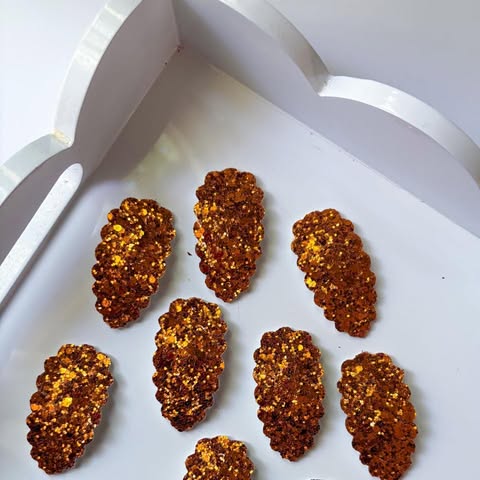 Orange Snap Clip