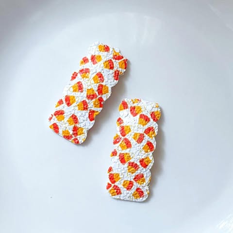 Candy Corn Snap Clip