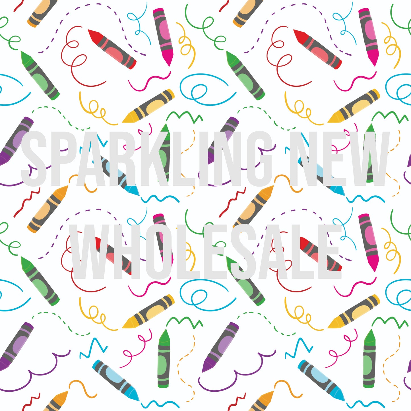 Colorful Crayons Bow