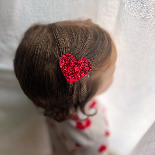 Red Heart Bow