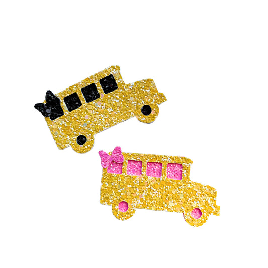 School Bus Hair Clip