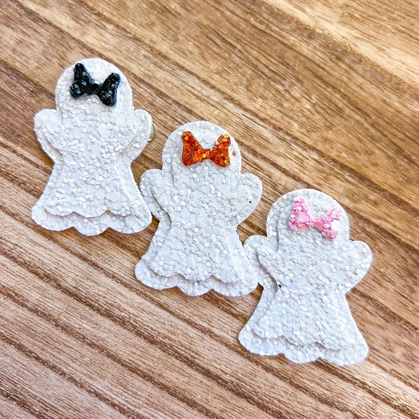 Ghost With A Bow Hair Bow