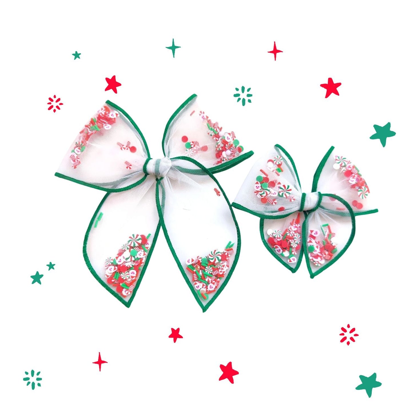 Santa's Wonderland Shaker Bow