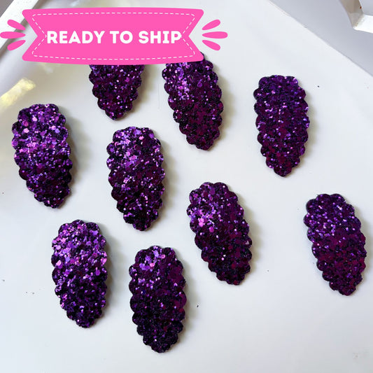 Purple Snap Clip