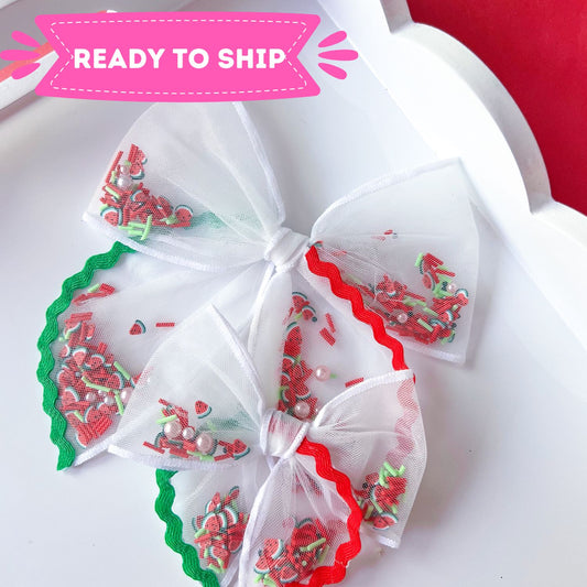 Watermelon Shaker Bow