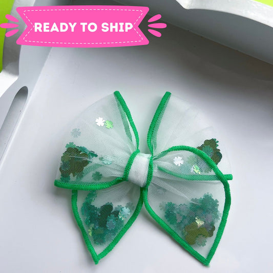 Shamrock Shakes Small Shaker Bow