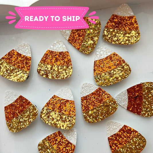 Candy Corn Hair Clip